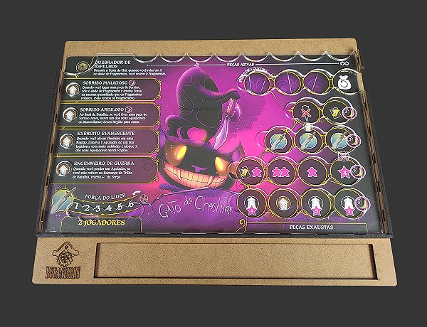 Kit Dashboard para Wonderland´s War (5 unidades) - COM CASE