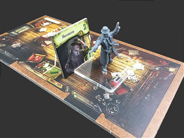 Kit de Bases de Acrílico para Mansions of Madness - Ruas de Arkham