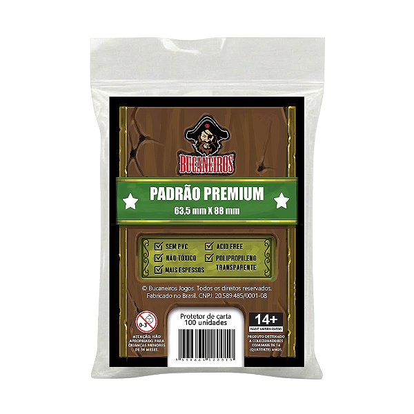 Sleeve PADRÃO PREMIUM (63,5 x 88)