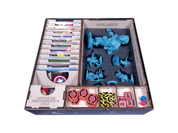 Organizador (SOFT INSERT PARANÁ) para Marvel United Civil War