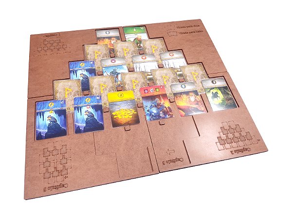 Playmat em MDF para O Senhor dos Anéis: Duelo pela Terra Média - COM CASE