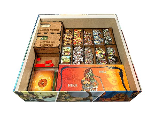 Organizador (INSERT MDF) para Fate: Defensores de Grimheim