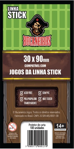 Sleeve Customizado para Linha Stick (30 x 90)