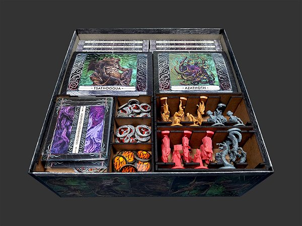 Organizador (INSERT MDF) para Cthulhu: Death May Die - Medo do Desconhecido