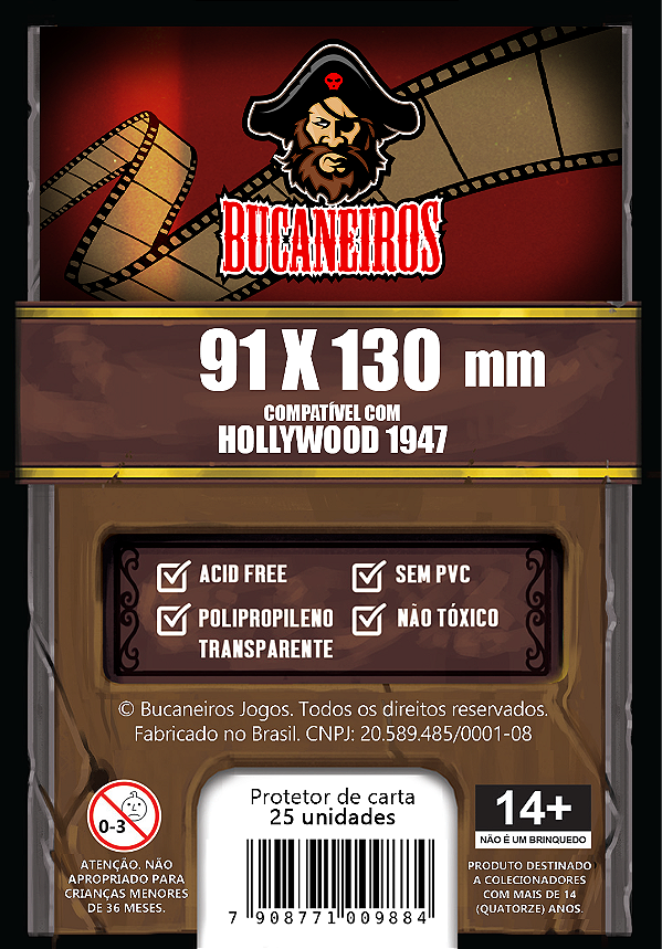 Sleeve Customizado para Hollywood 1947 (91 x 130)