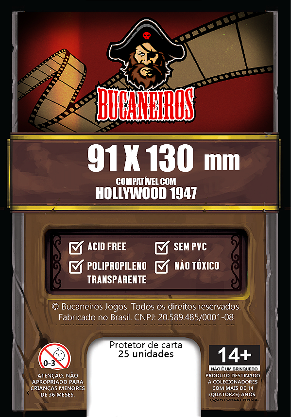 Sleeve Customizado para Hollywood 1947 (91 x 130)