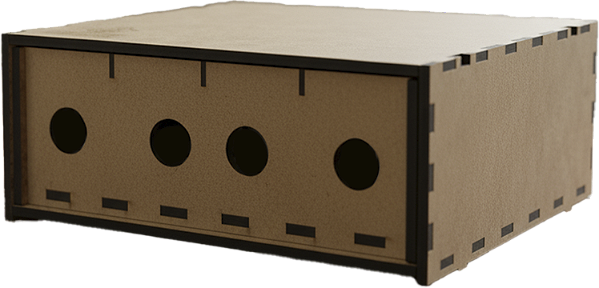 Caixa Organizadora para Card Games (Genérico) - Modelo Vertical - TIPO GAVETA