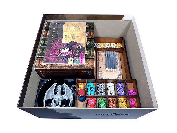 Organizador (INSERT MDF) para The Witcher: Path of Destiny | Metas Estendidas