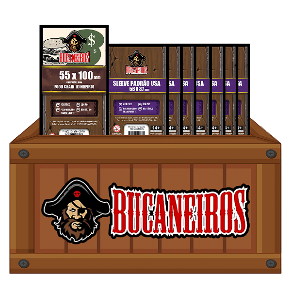 Kit de Sleeve para Food Chain Magnate + Expansão "The Ketchup Mechanism & Other Ideas"