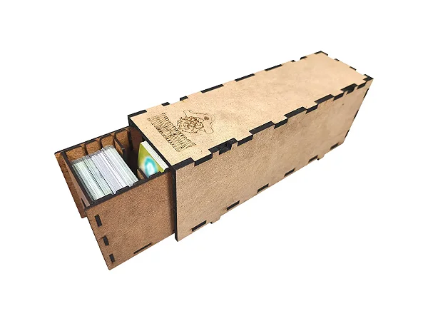 Caixa Organizadora para Card Games (Genérico) - Modelo FILEIRA Vertical - Tipo GAVETA