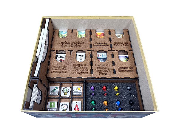 Organizador (INSERT MDF) para Heat: Pedal To Metal