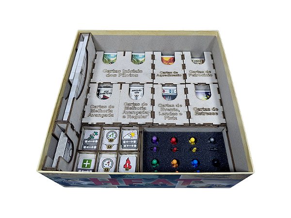 Organizador (SOFT INSERT PARANÁ) para Heat: Pedal To Metal