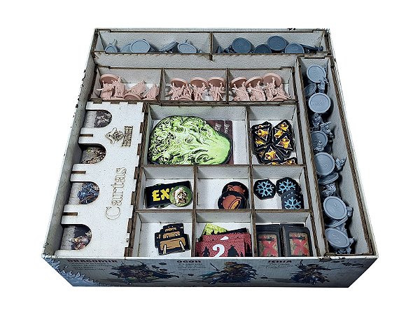 Organizador (SOFT INSERT PARANÁ) para Zombicide: White Death