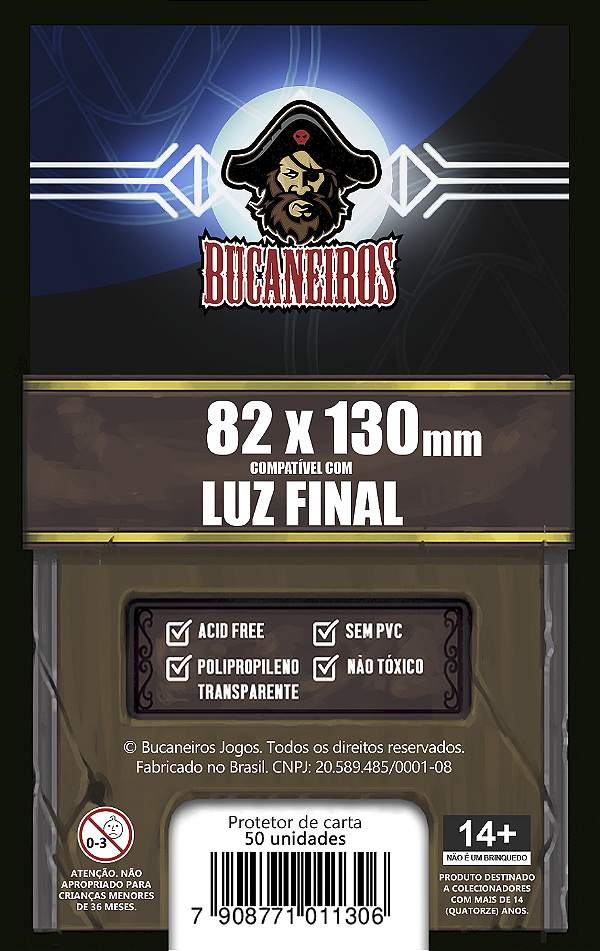 Sleeve Customizado para Luz Final (82 x 130)
