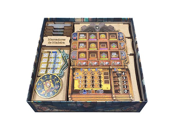 Organizador (INSERT MDF) para Orloj - O Relógio Astronômico de Praga