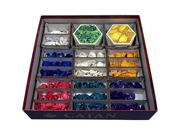 Organizador (SOFT INSERT PARANÁ) para Catan 6ª Edição
