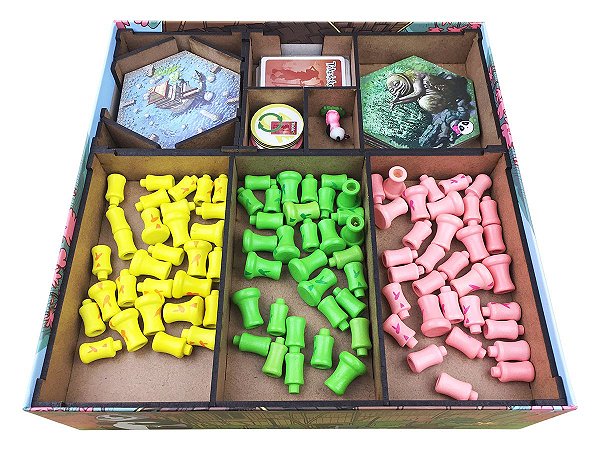 Organizador (INSERT MDF) para Takenoko