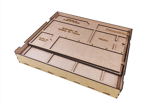 Playmat em MDF para Five Tribes - COM CASE