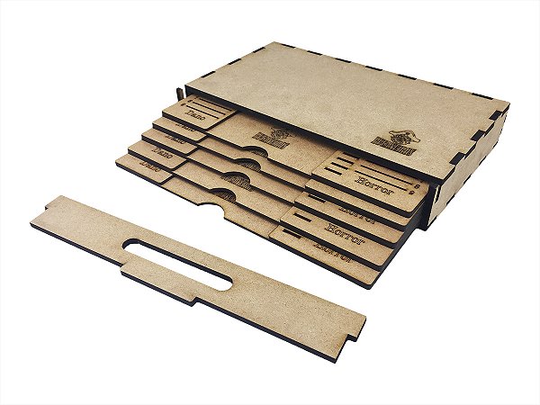 Kit Dashboard para Mansions of Madness (5 unidades) - COM CASE