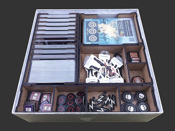 Organizador (INSERT MDF) para God of War: The Card Game