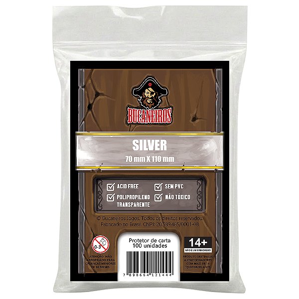 Sleeve SILVER (70 x 110)