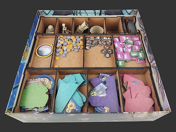 Organizador (INSERT MDF) para Victorian Masterminds