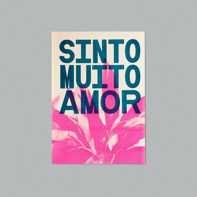Print A3 - Sinto Muito