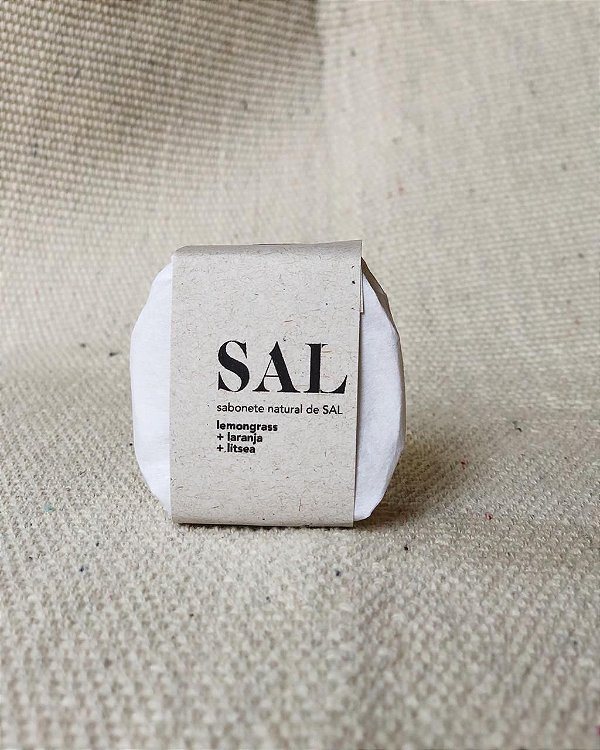 Sabonete natural de Sal