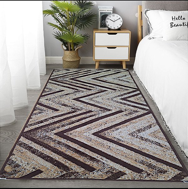 Tapete Passadeira Quarto Andino 0,66 x 5,00  Antiderrapante PA-37