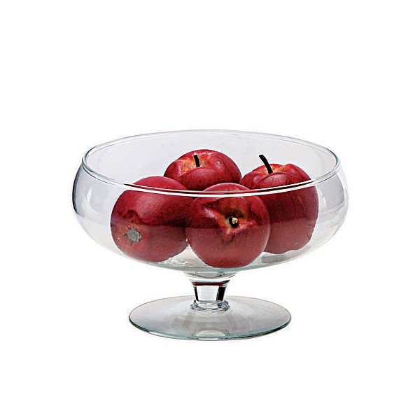 Fruteira De Vidro 22 X 13 - Saladeira