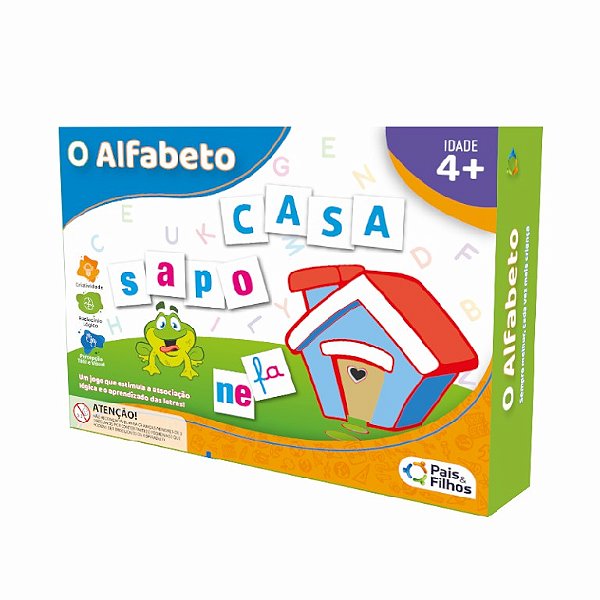 JOGO EDUCATIVO - O ALFABETO FORMA PALAVRAS E SÍLABAS