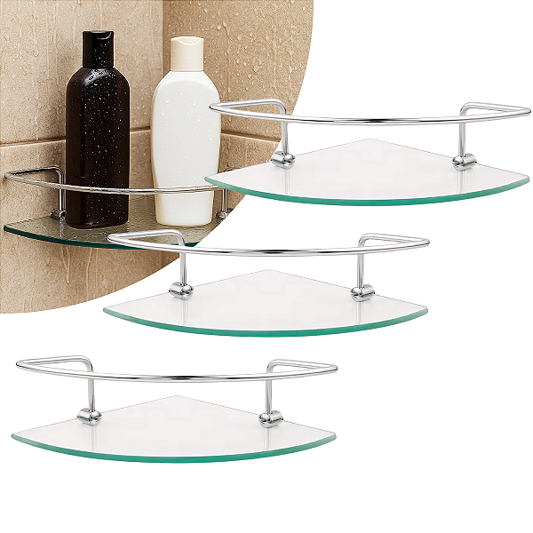 Kit 03 Porta Shampoo Canto Veneza 6mm