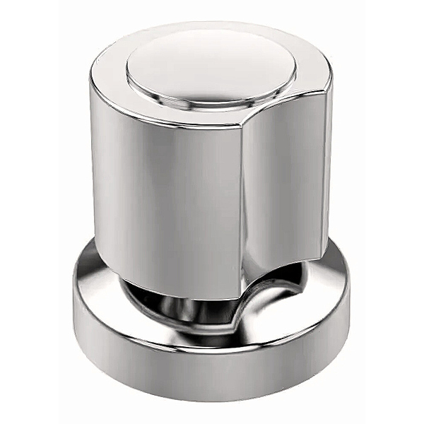 Acabamento C40 Meia Lua ABS Cromado