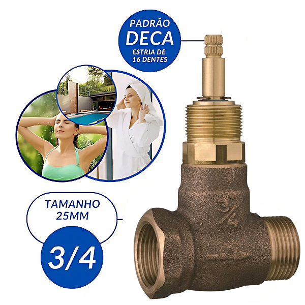 REGISTRO PRESSÃO 3/4