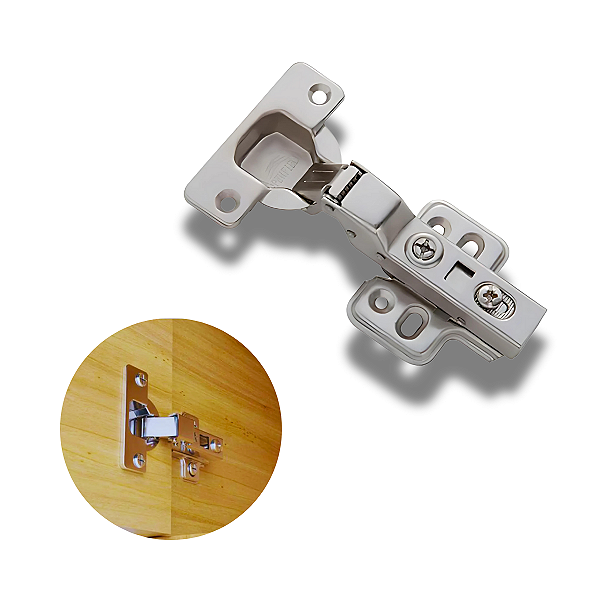 Dobradiça Openfiend 35mm pistão Clip-On Curva