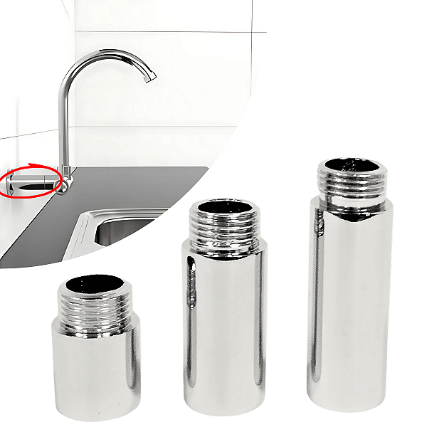 Alongador Para Torneira 1/2 - 6cm