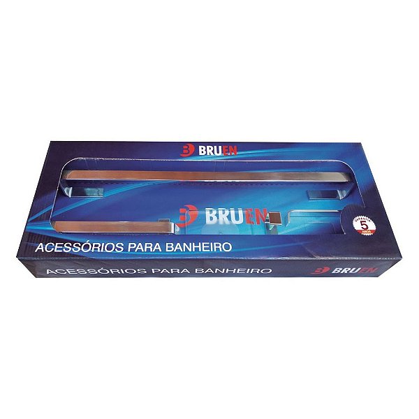 Kit Acessórios para Banheiro com 5 Peças Modelo Semi Luxo Square