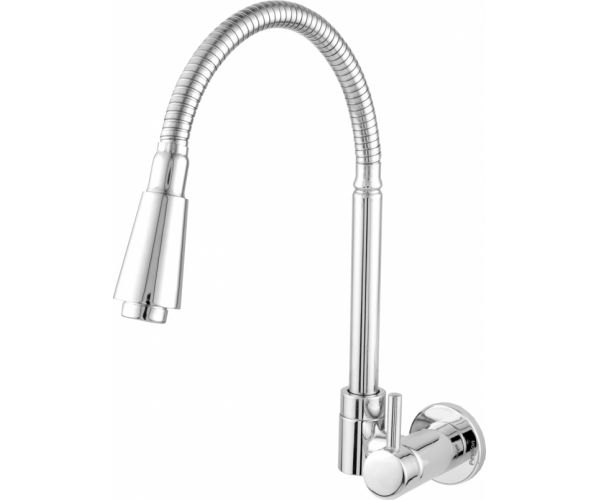 TORNEIRA DE METAL JATO GOURMET CROMADA PARA PAREDE 1265