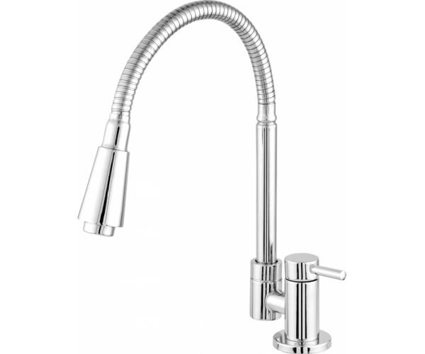 TORNEIRA DE METAL  JATO GOURMET CROMADA PARA BANCADA 1264