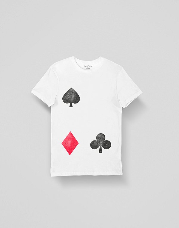 Camiseta Coração de Jogador Branca