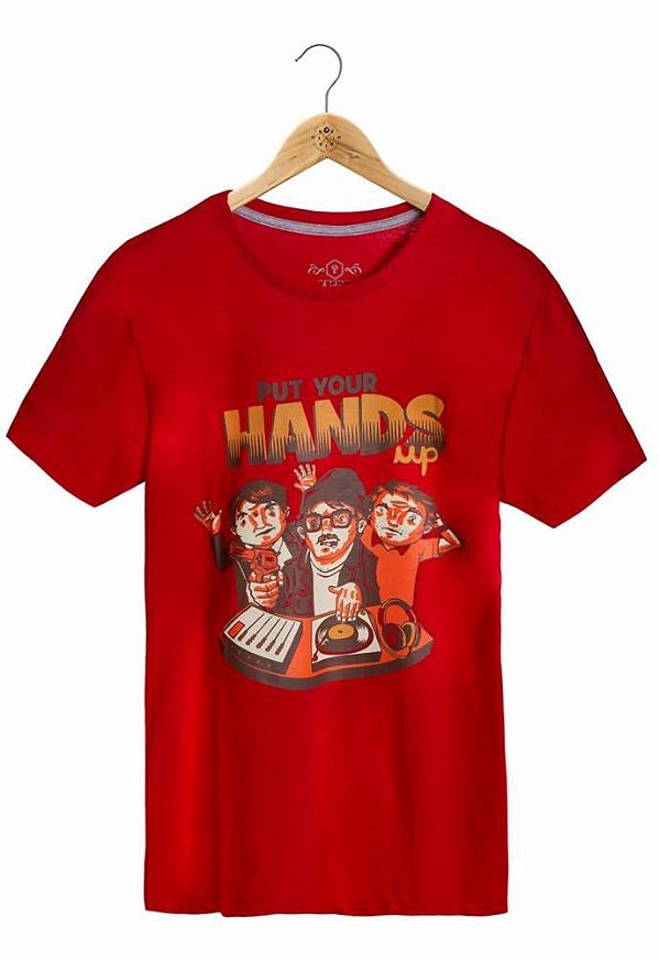 Camiseta Put Your Hands Up