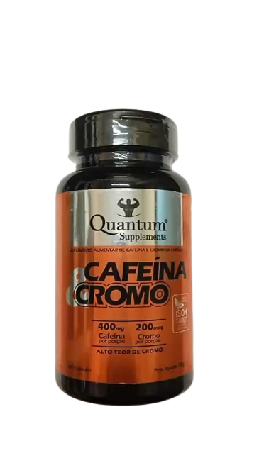 Cafeína & Cromo 60 Cápsulas - Quantum Supplements