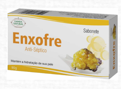 Sabonete De ENXOFRE, 90G - LIANDA NATURAL