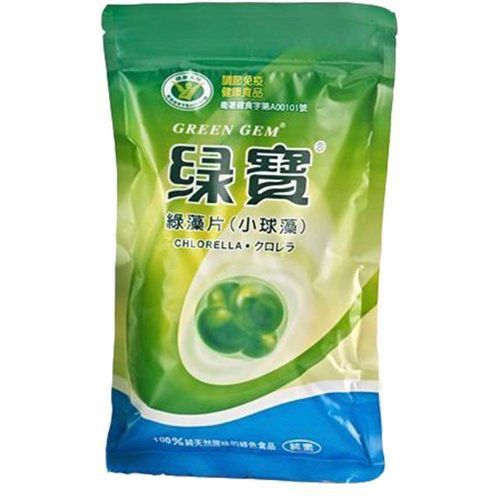 GREEN GEM® CHLORELLA 250g - 1000 comprimidos