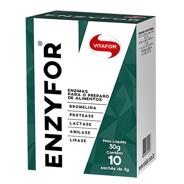 Enzyfor 10 sachês 3g - Vitafor