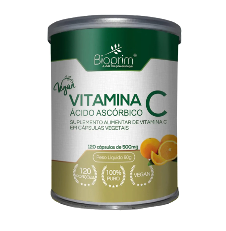 Vitamina C - 120 Cáps Bioprim