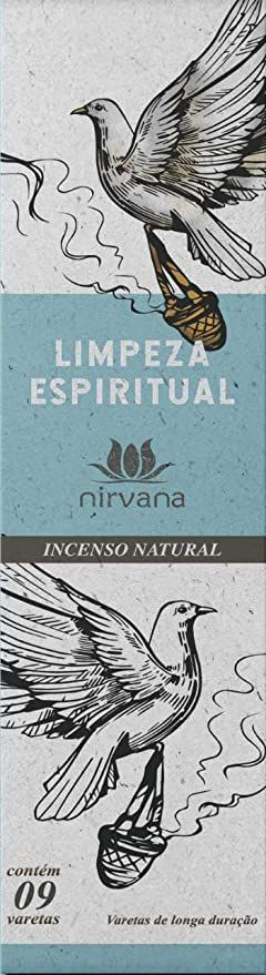 Incenso Natural Nirvana Limpeza Espiritual