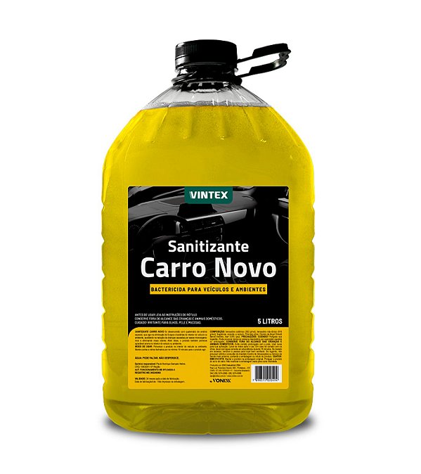 SANITIZANTE CARRO NOVO 5L - VONIXX