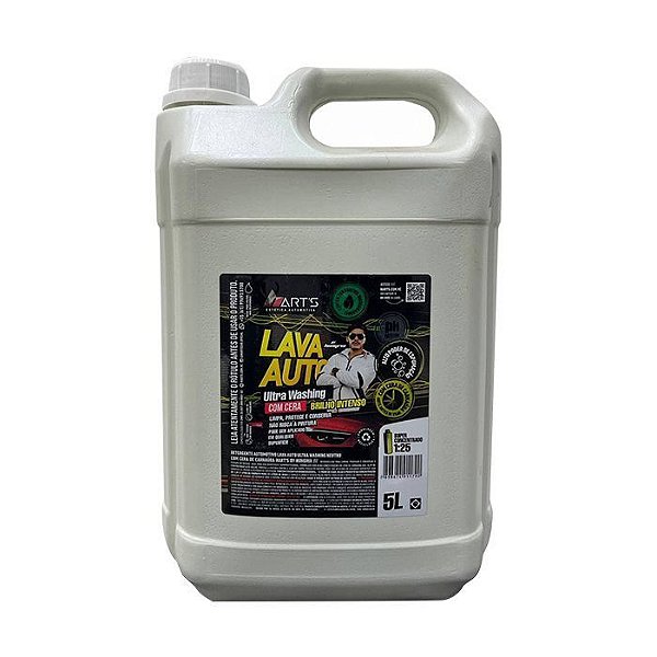 Shampoo Lava Auto C/cera Harts 5 Litros - By Hungria