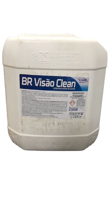 BR VISAO CLEAN ALCALINO 2x200 20 LITROS - VISAO QUIMICA